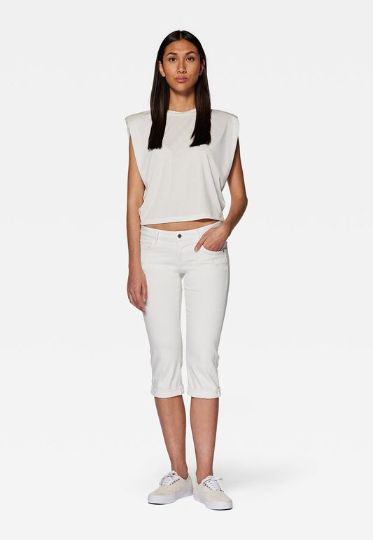Mavi ALMA - Jeans Shorts - White Str