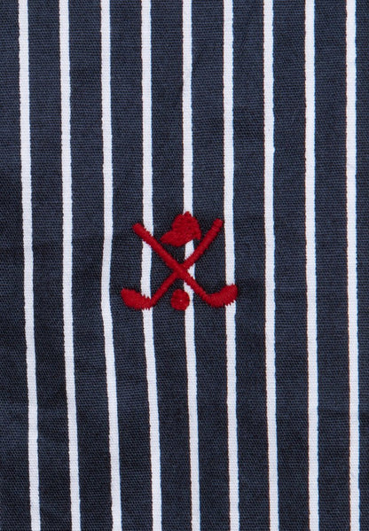  Hemd - Navy White Line