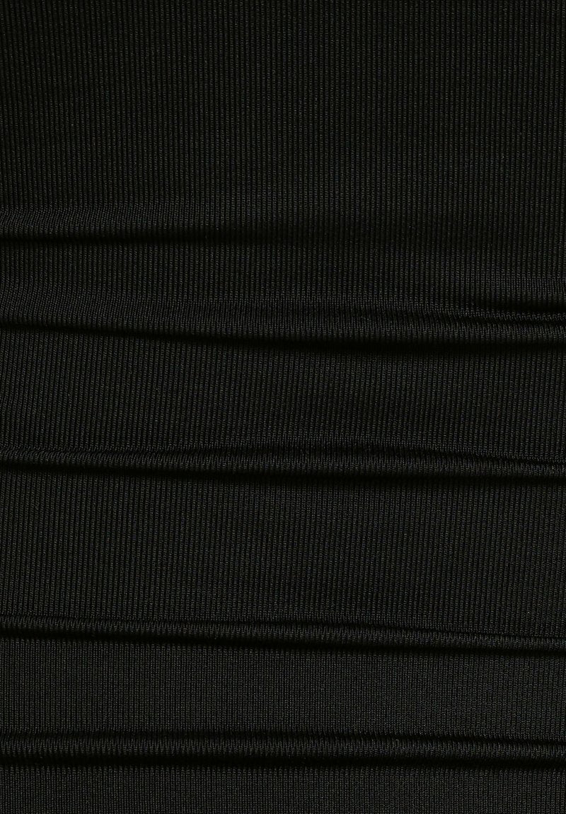 BERSHKA MONOCHROME STRAPPY - Top - Black