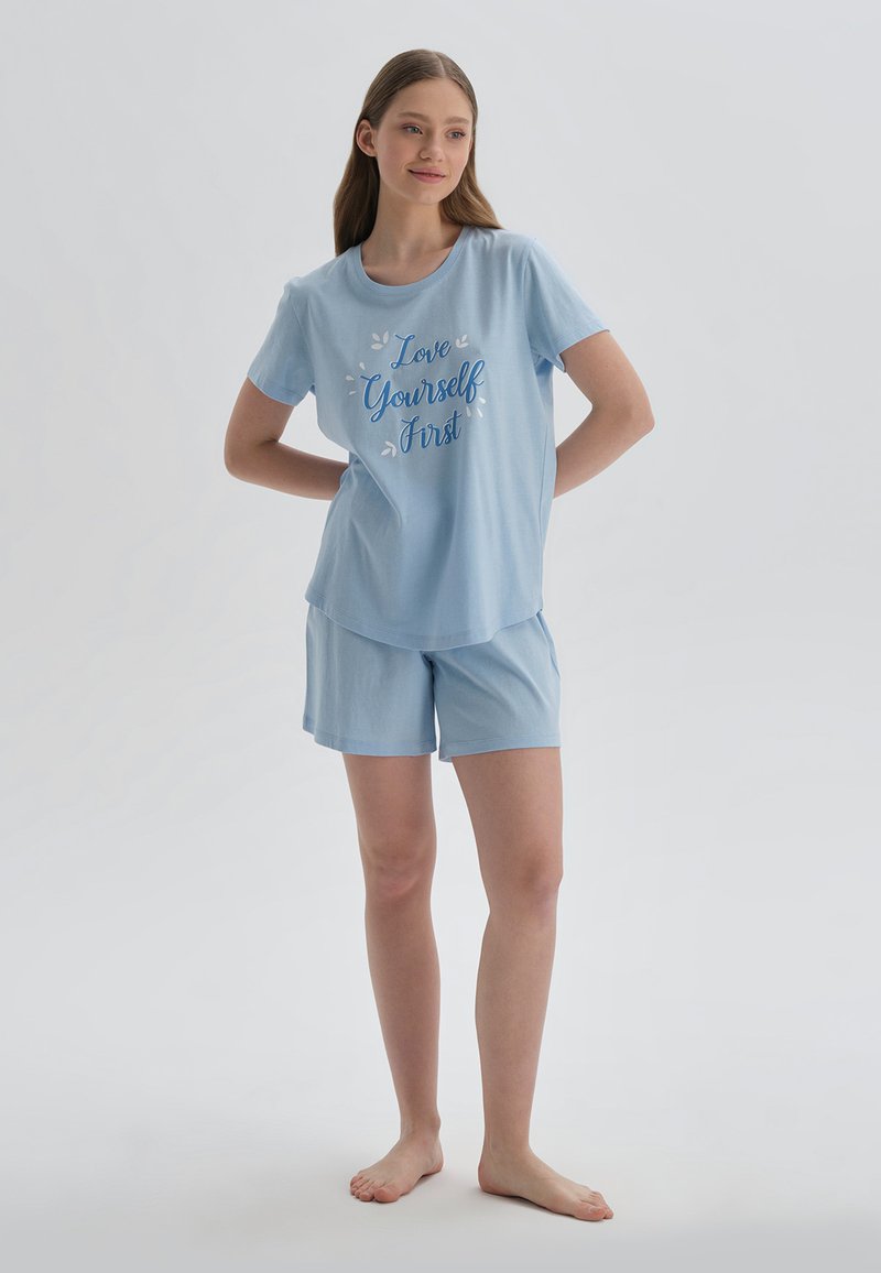  Nachtwäsche Set - Light Blue
