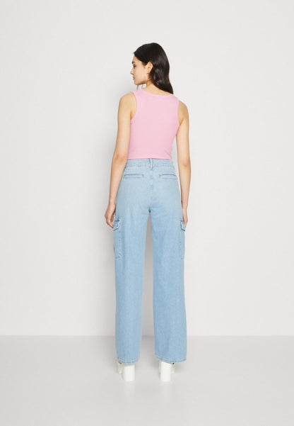 Even&Odd Jeans Straight Leg - Blue Denim