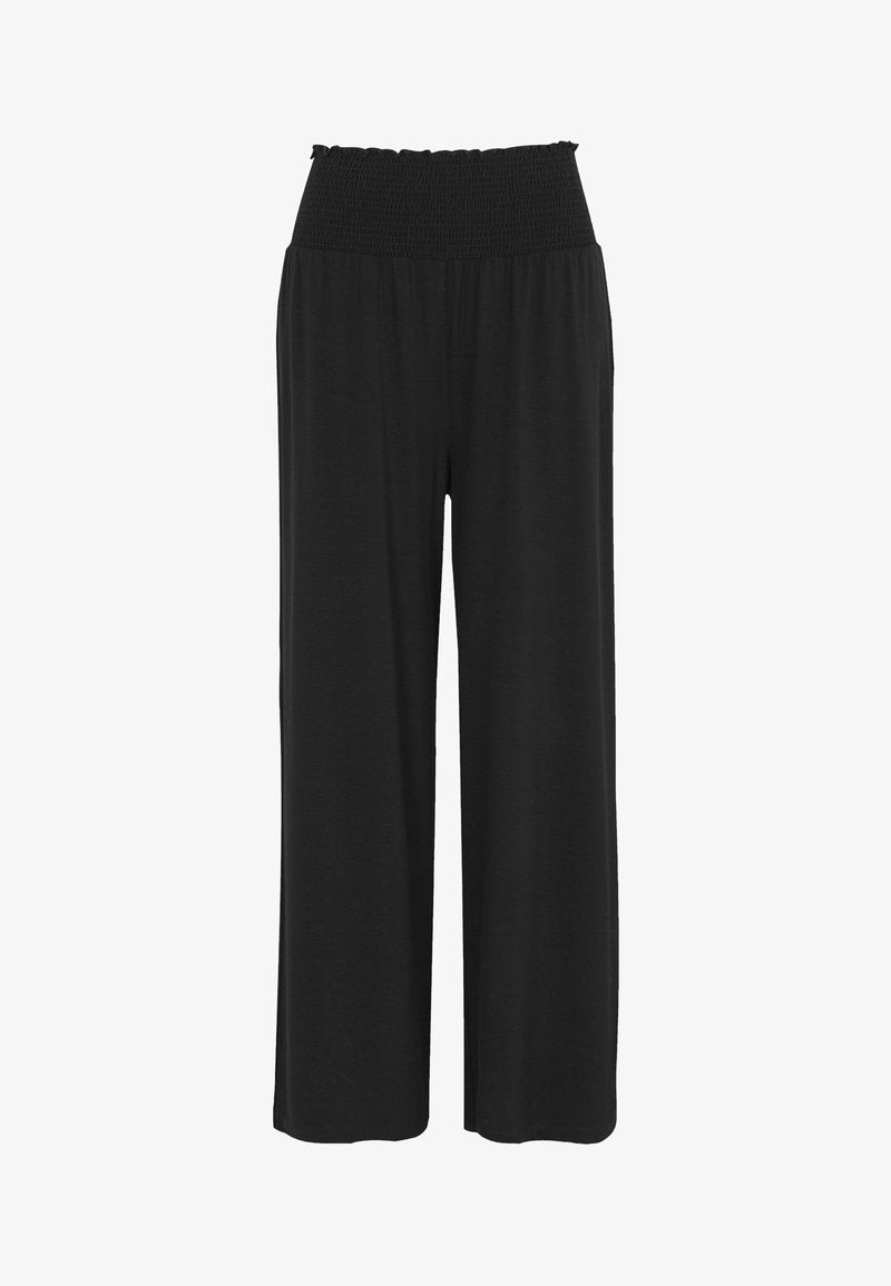  LIV SOLID ECOVERO - Stoffhose - Navy