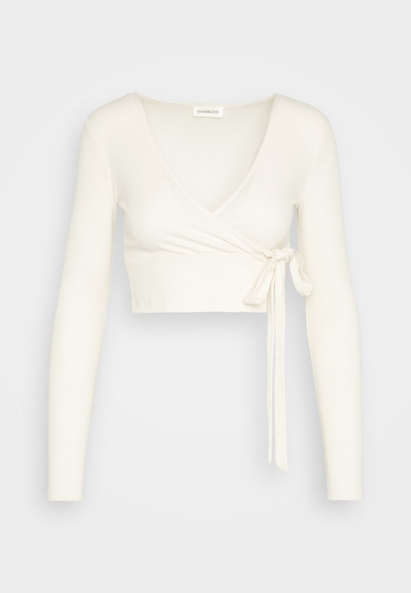 Even&Odd Langarmshirt - Off-white