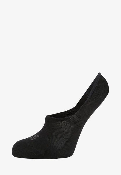 Falke STEP HIGH CUT INVISIBLES COTTON-MIX - Füßlinge - Black