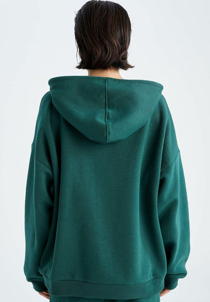 DeFacto Kapuzenpullover - Turquoise