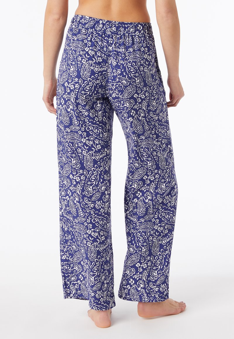 ETAM SOUSANN - Nachtwäsche Hose - Bleu Marine