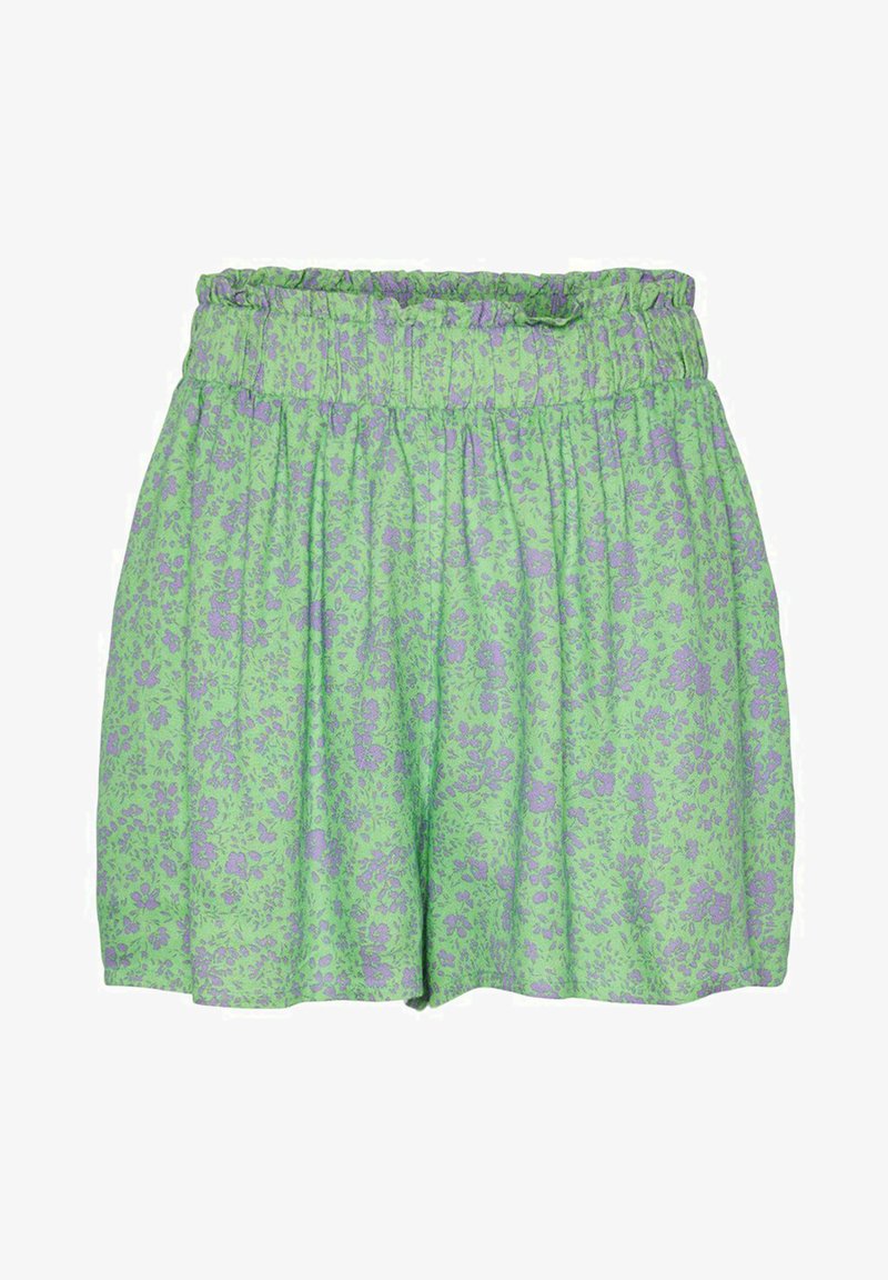 YAS STELLI HW S - Shorts - Summer Green