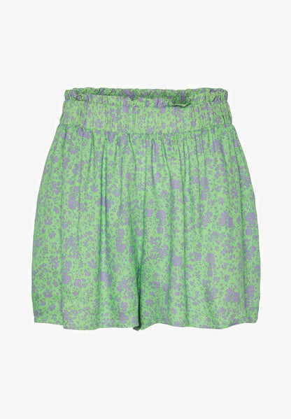 YAS STELLI HW S - Shorts - Summer Green