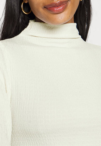 Selected Femme SLFBEA LS B NOOS - Bluse - Snow White