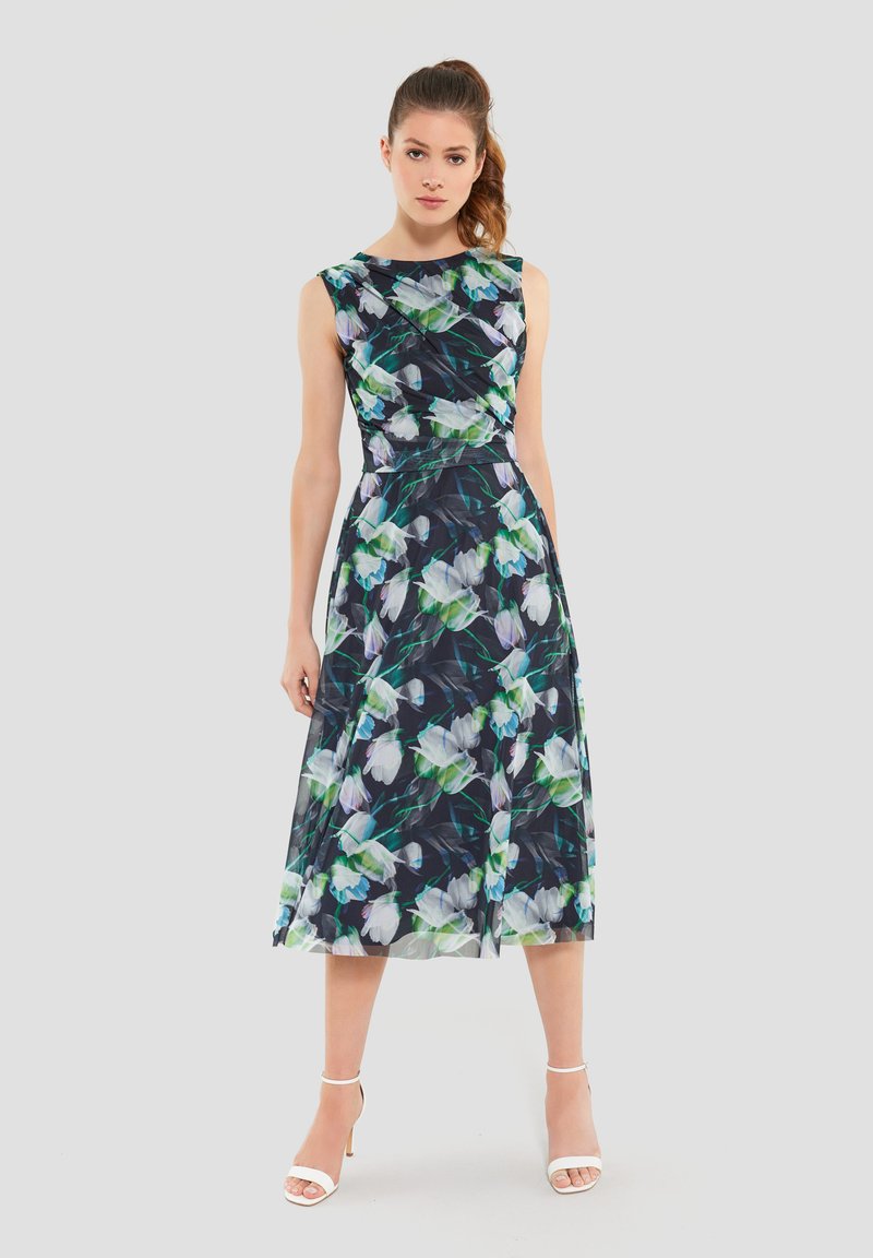 SWING Freizeitkleid - Navy Multi