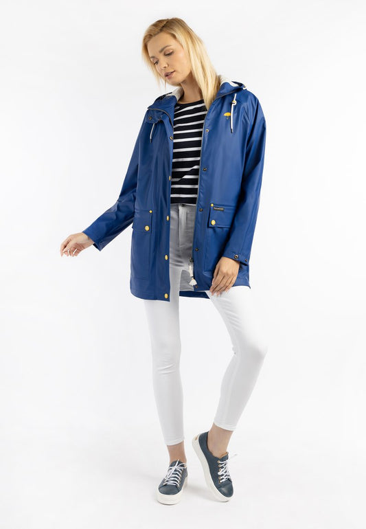 Schmuddelwedda Regenjacke / Wasserabweisende Jacke - Royal Blue