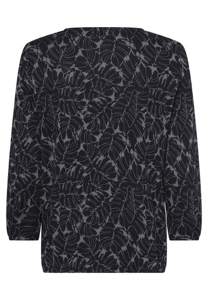 Bluse - Marine Hellblau