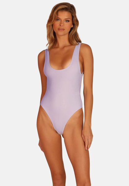 OW Collection HANNA - Badeanzug - Purple