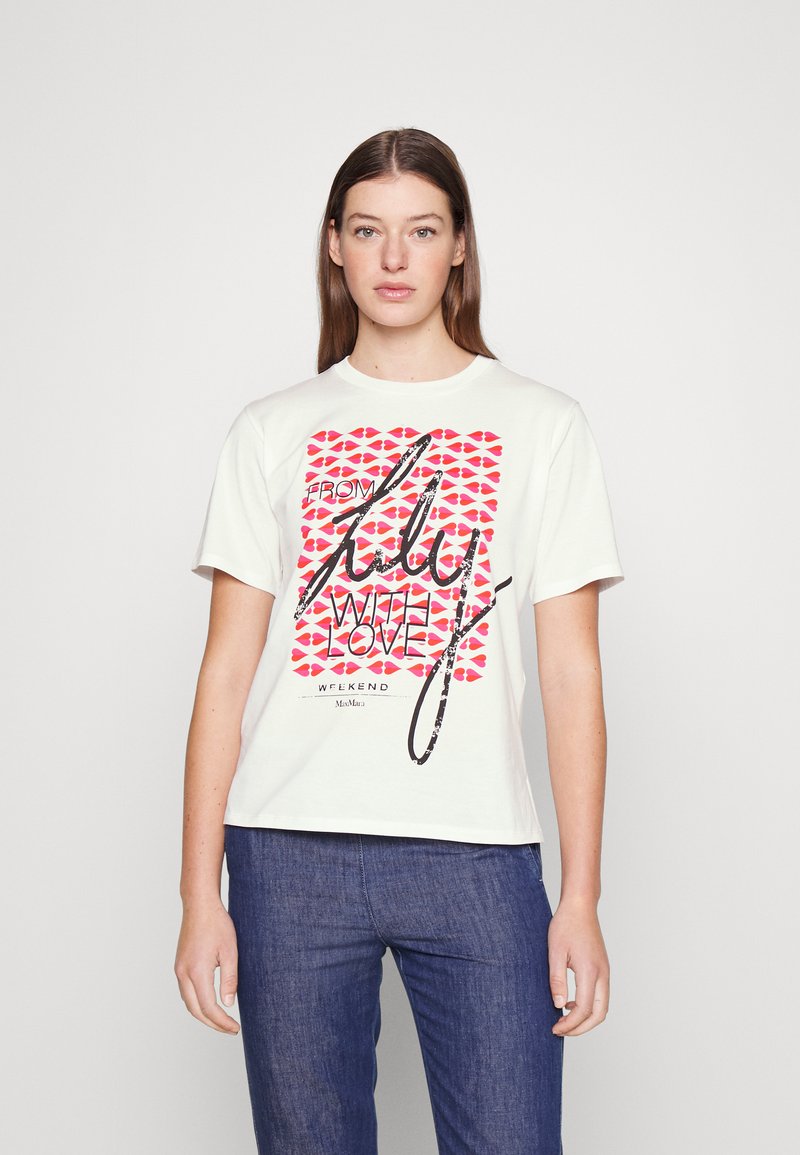  GATTINI - T-Shirt Print - Bianco