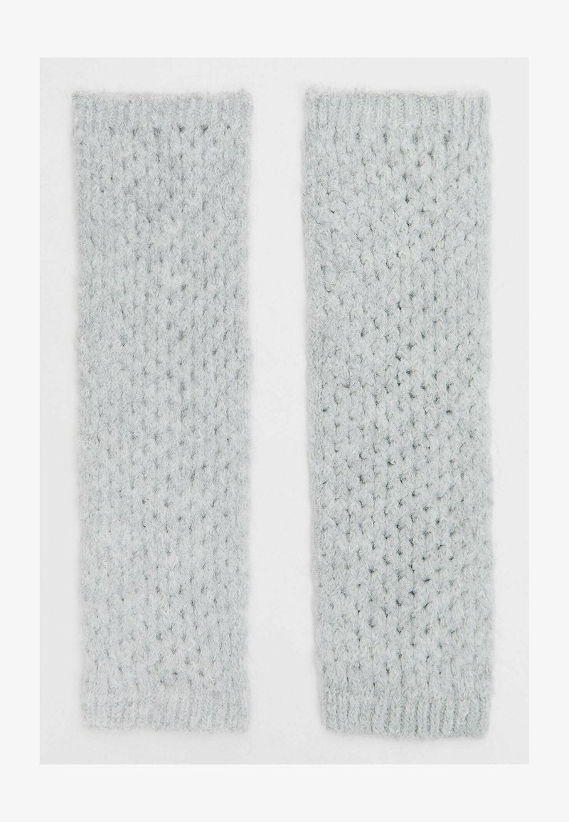 Stradivarius OPENWORK - Stulpen - Silver