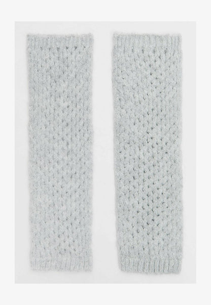 Stradivarius OPENWORK - Stulpen - Silver
