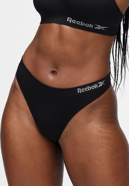 Reebok 3 PACK - Slip - Black