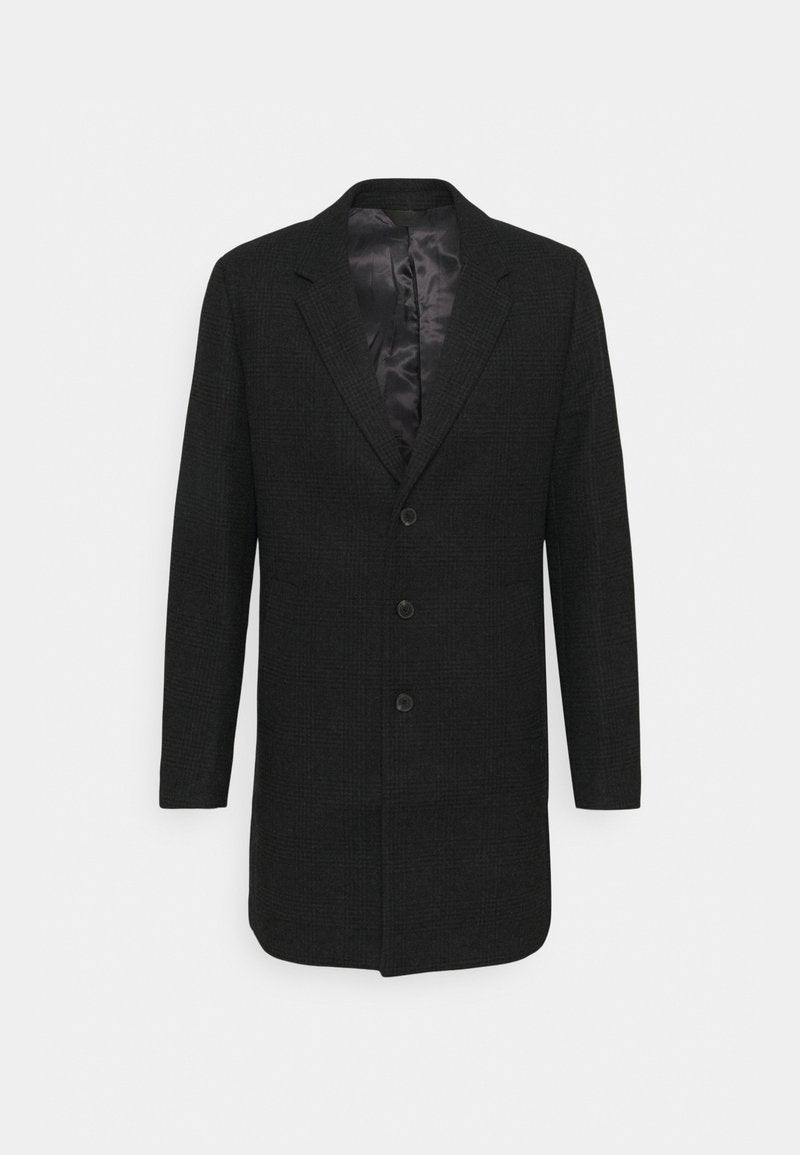 Jack & Jones JJEMOULDER COAT - Klassischer Mantel - Forest Night