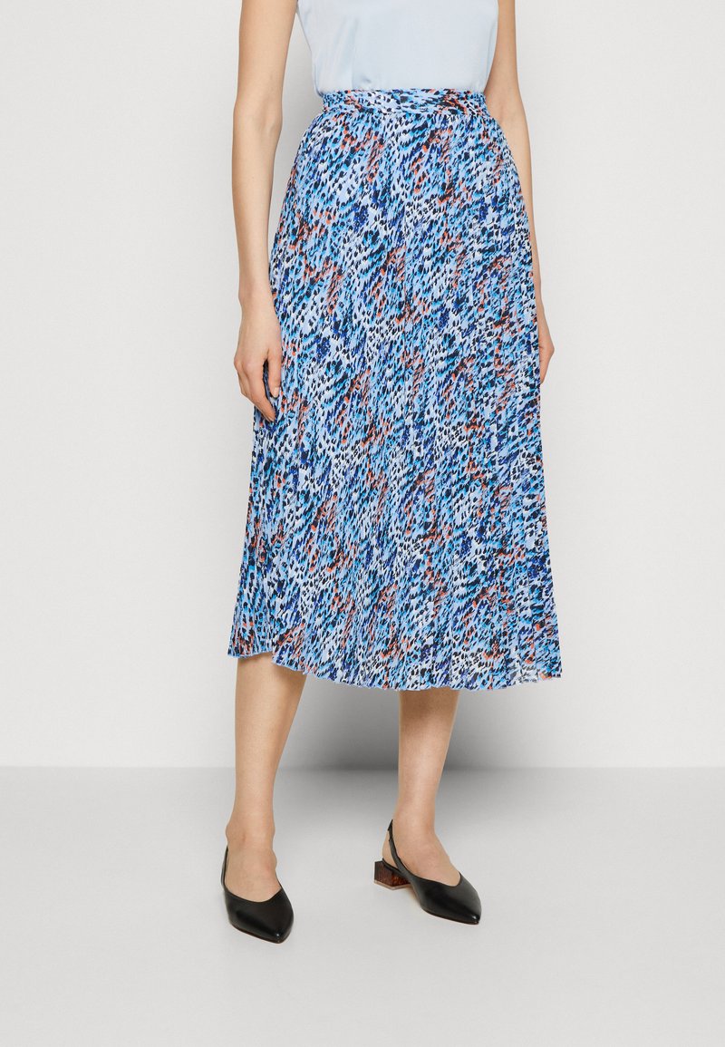 Marks & Spencer PLEAT SKIRT - A-Linien-Rock - Multi