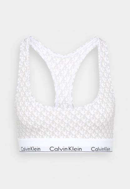 CALVIN KLEIN UNDERWEAR UNLINED BRALETTE ICON COTTON MODAL - Bustier - Black