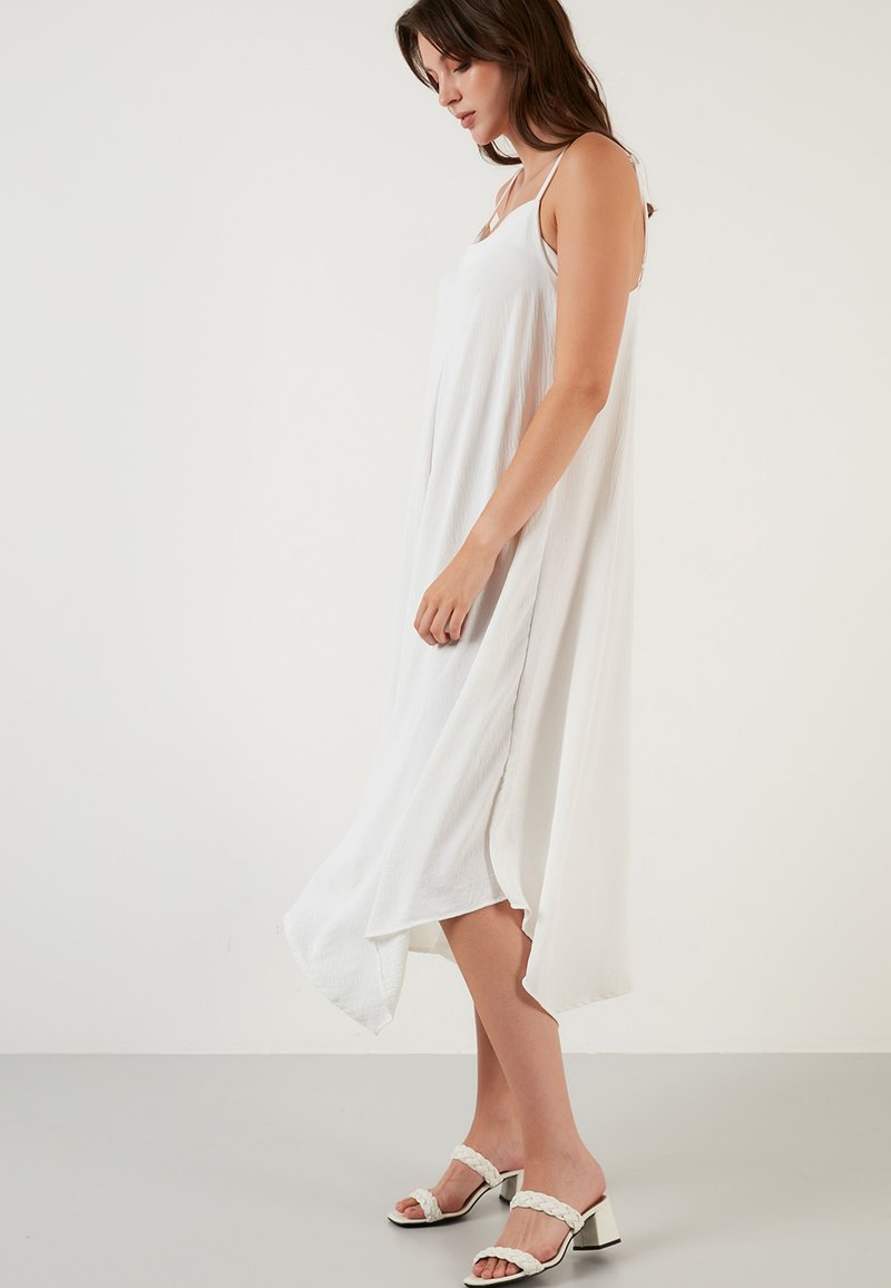 LELA LOOSE FIT - Jumpsuit - Ecru