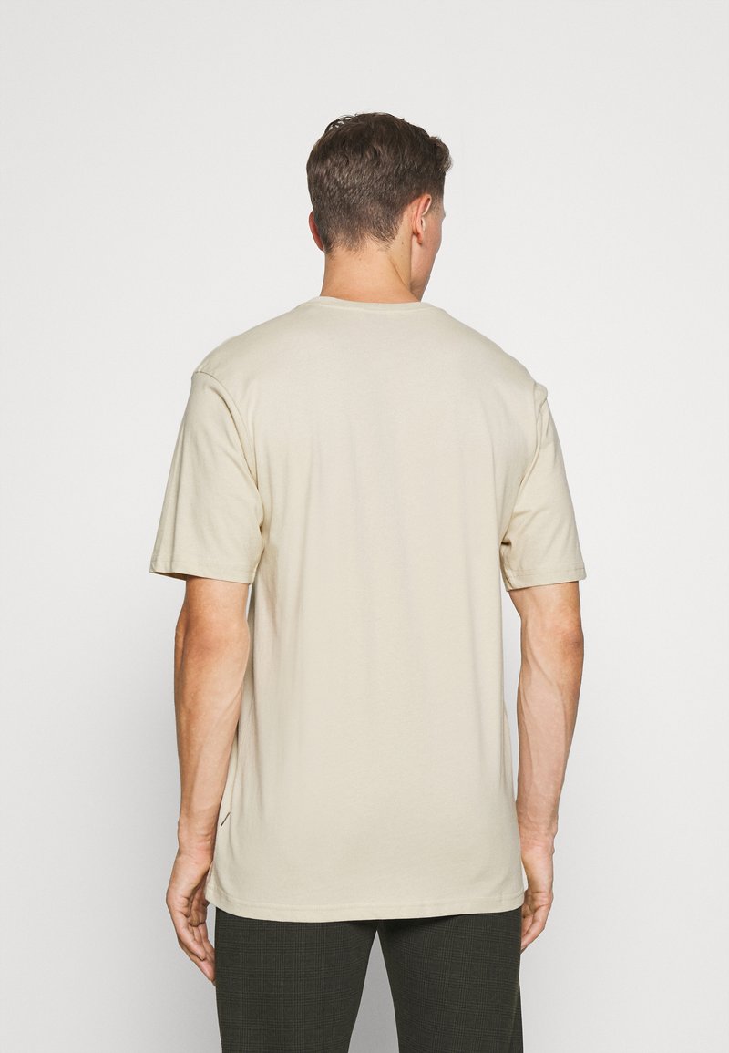 Solid SDVICENTE TEE 21106125 - T-Shirt Print - Oatmeal