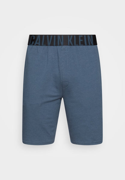 CALVIN KLEIN UNDERWEAR SLEEP SHORT - Nachtwäsche Hose - Hemisphere Blue