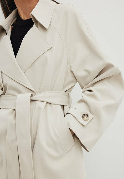 NA-KD KURZER - Trenchcoat - Beige