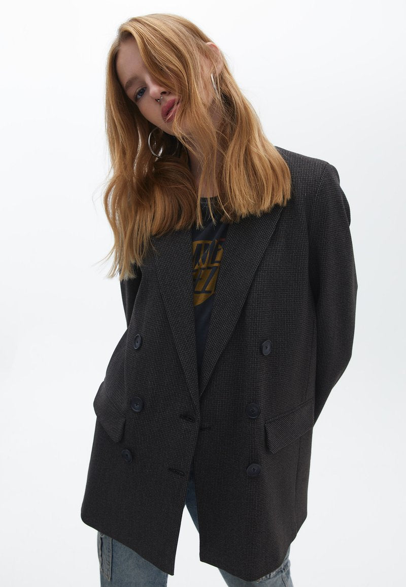  BOYFRIEND - Blazer - Dark Grey