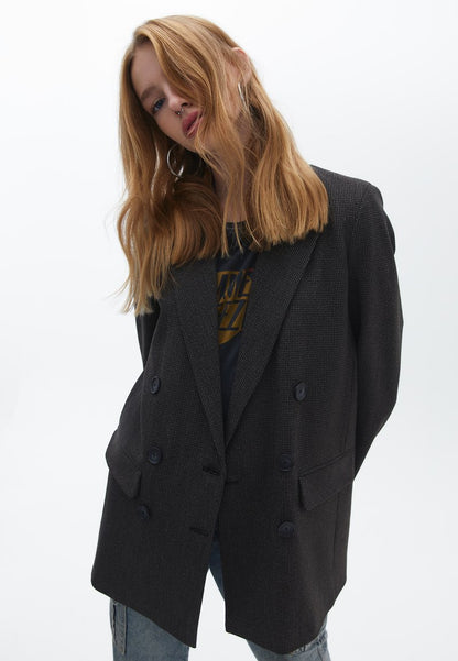  BOYFRIEND - Blazer - Dark Grey