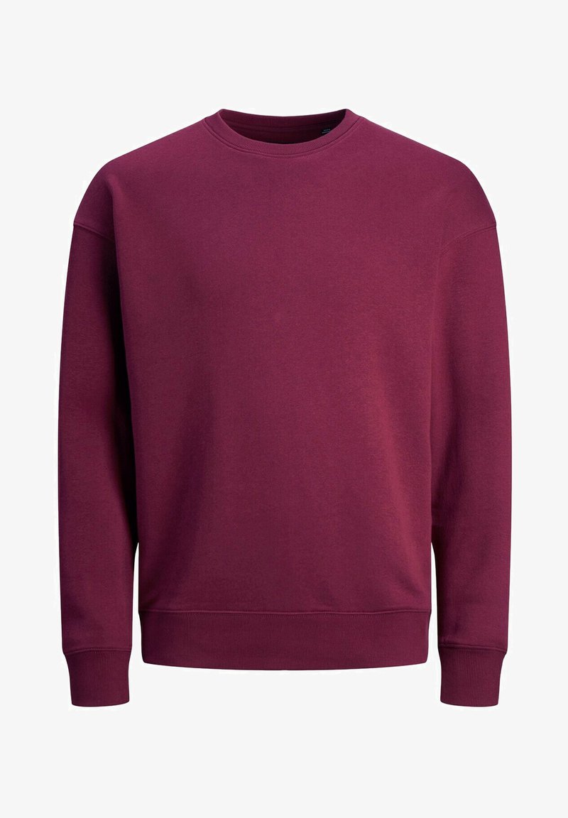 Jack & Jones BASIC LANGARM RUNDHALS - Sweatshirt - Rot