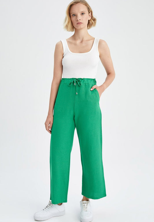 DeFacto Stoffhose - Green
