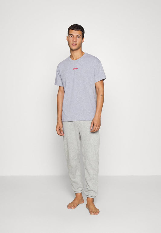 Hugo LINKED - Nachtwäsche Shirt - Medium Grey