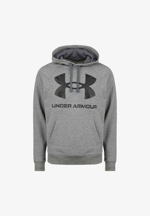 Under Armour RIVAL TRY ATHLETIC DEPT - Kapuzenpullover - Red Black