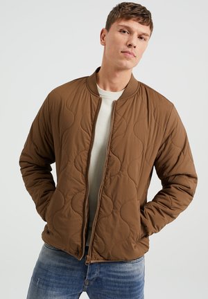 Signal LARRY THERMO - Bomberjacke - Beige