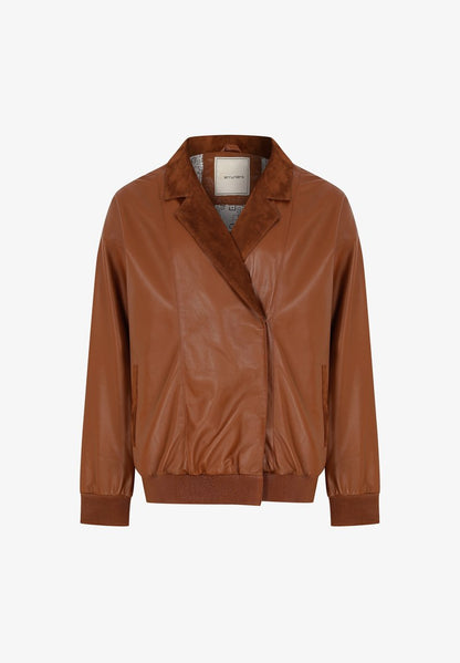  CROISE - Lederjacke - Whisky