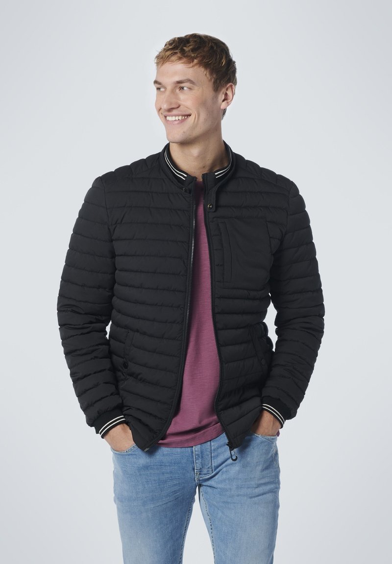 No-Excess SHORT FIT - Übergangsjacke - Black