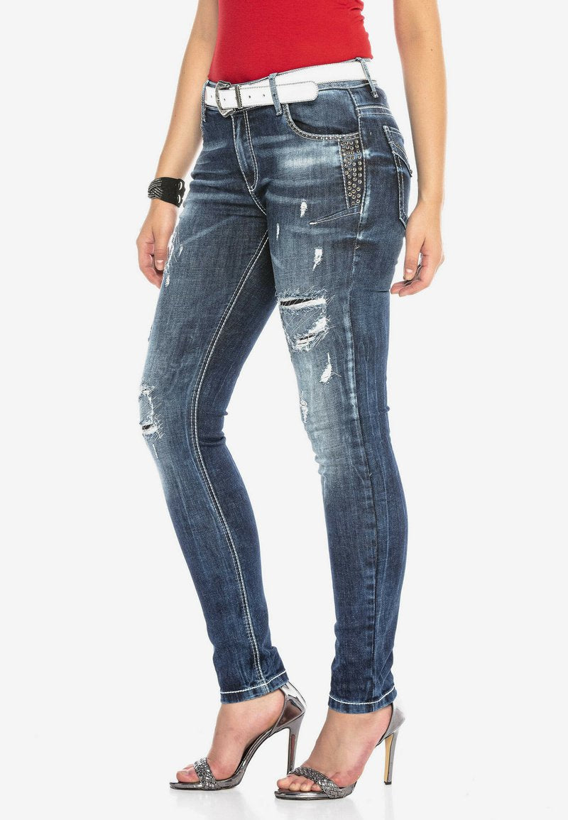 Cipo & Baxx Jeans Skinny Fit - Blue