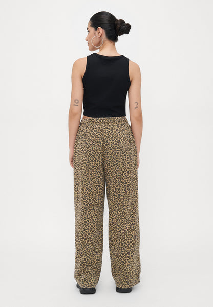 ONLY Petite ONLLEO PANTS - Trousers - Travertine