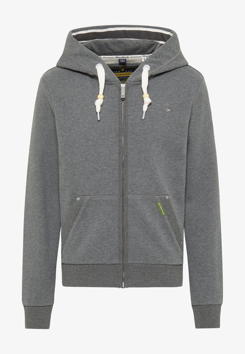 Schmuddelwedda Sweatjacke - Grau Melange