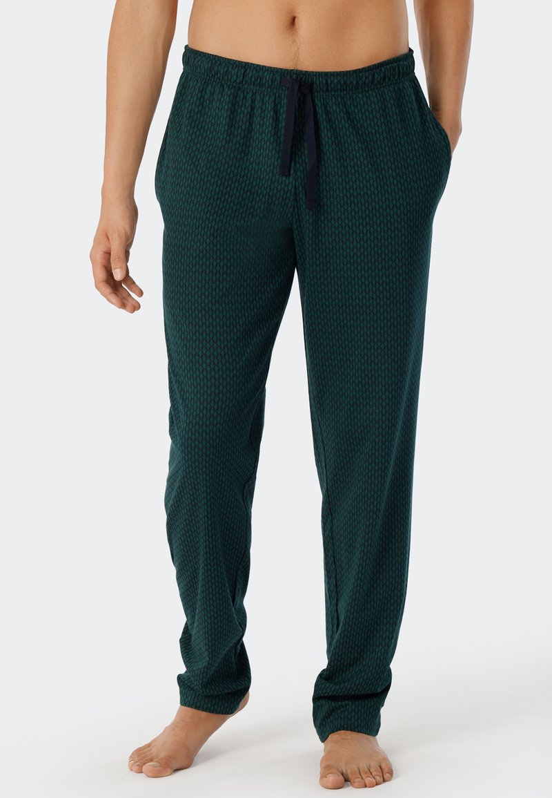 Schiesser MIX RELAX - Nachtwäsche Hose - Dunkelgrün