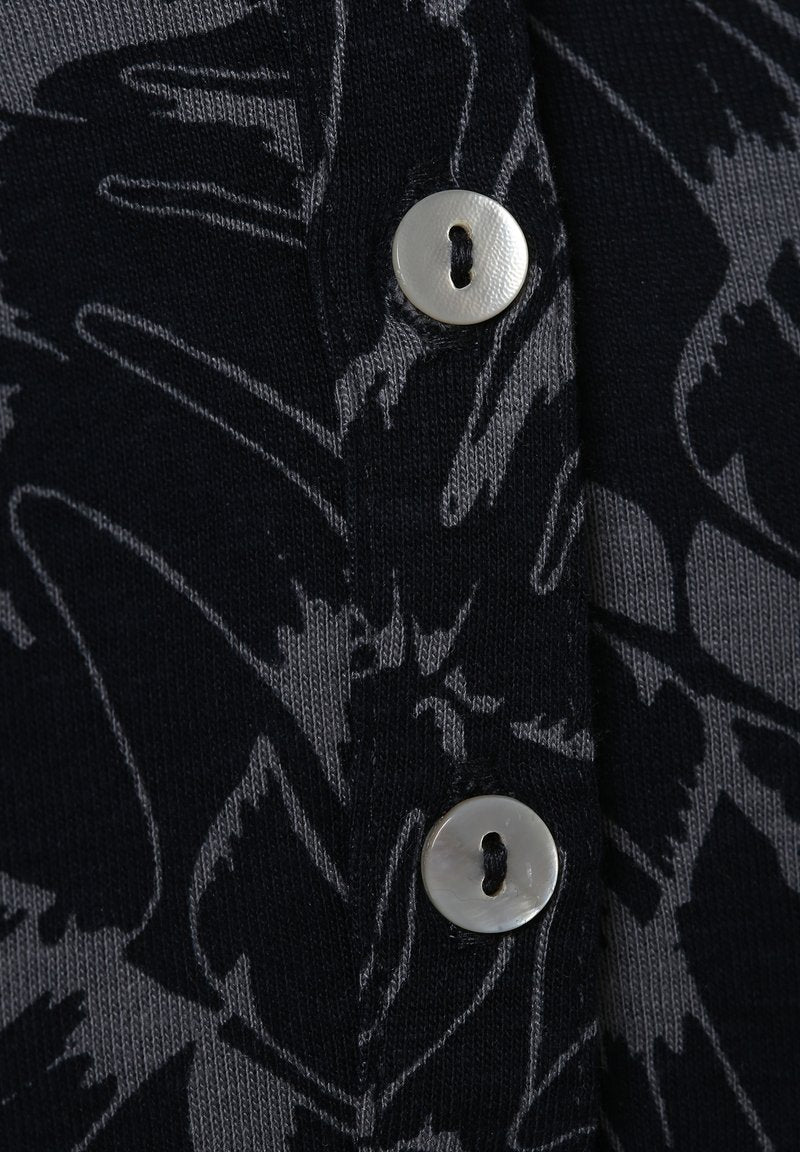  Bluse - Marine Hellblau