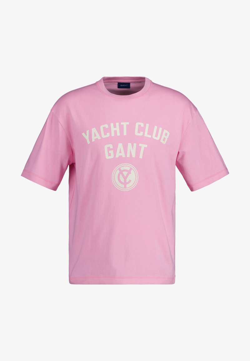 Gant YACHT CLUB - T-Shirt Print - Day Blue