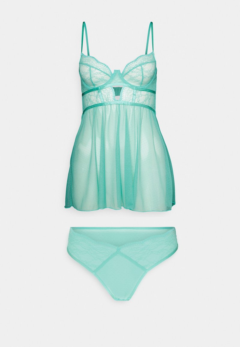 BD WIRED LACE ISABELLE DOT MSH - Nachthemd - Sea Blue