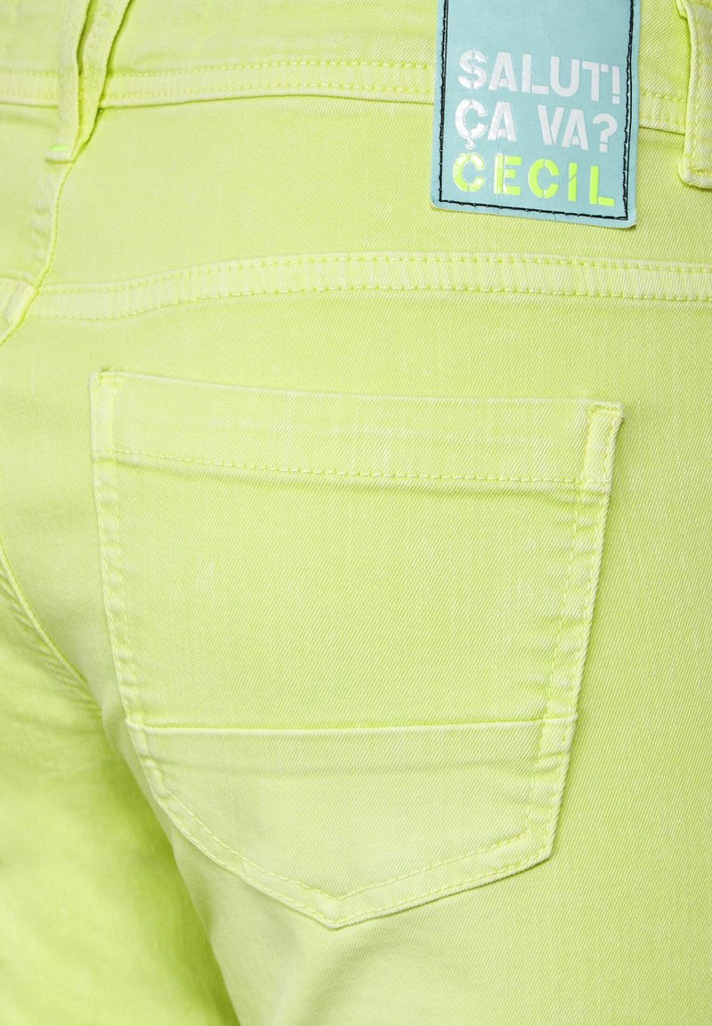 Cecil Jeans Slim Fit - Gelb