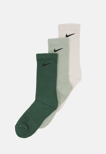 Nike Performance EVERYDAY PLUS CUSH CREW UNISEX 3 PACK - Sports Socks - Mineral Clay/rose Whisper/pearl White/black