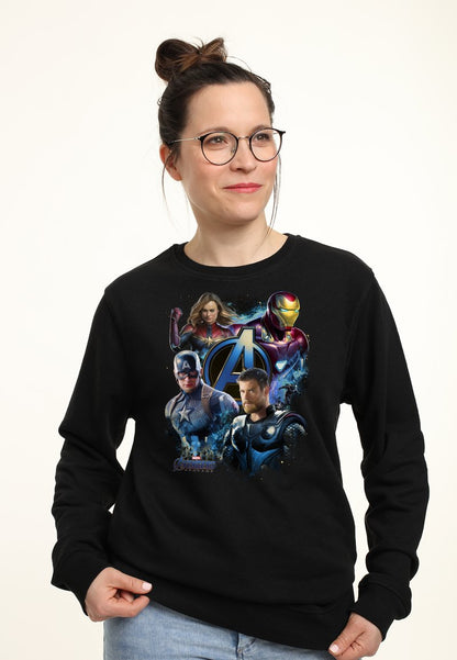 Henry Tiger AVENGERS STRONG TEAM - Sweatshirt - Black