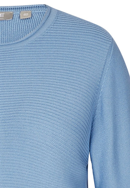  SELECTION - Strickpullover - Azurblau