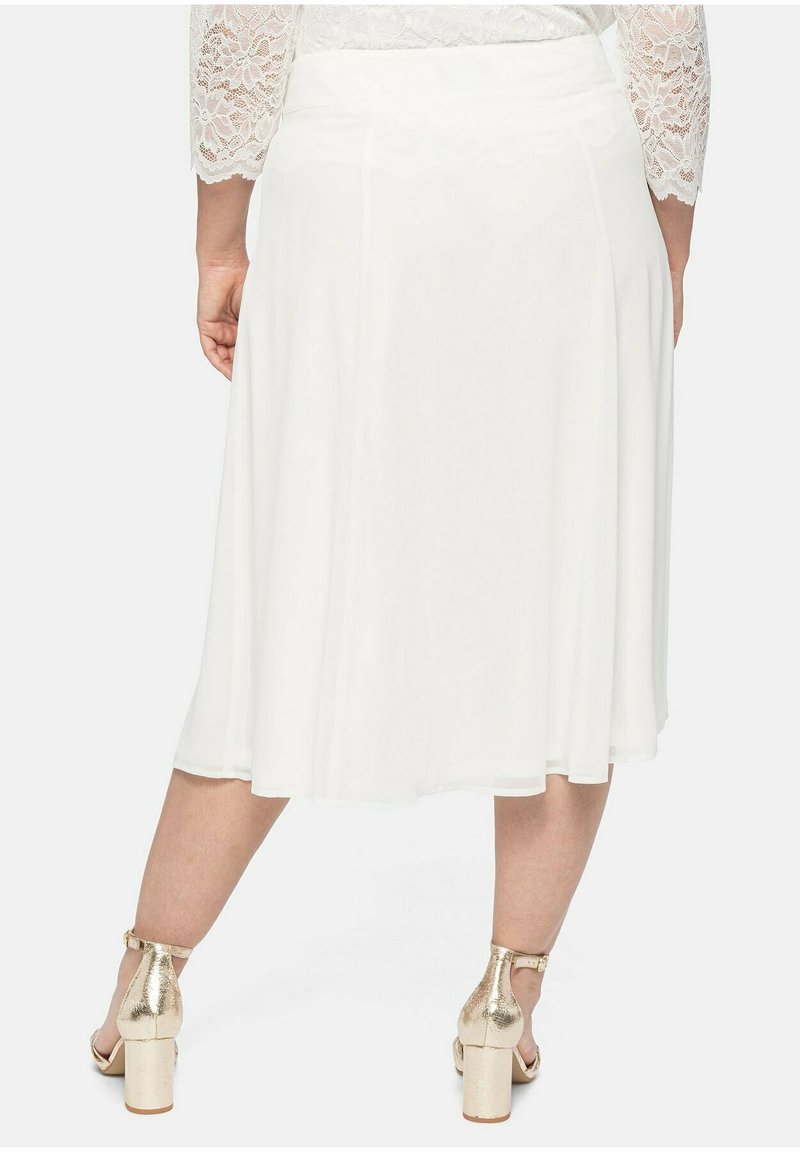 Sheego ROCK - A-Linien-Rock - Offwhite