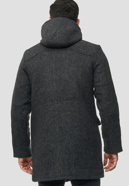 Indicode Jeans LIAM - Wintermantel - Black
